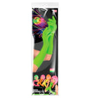 Neon Green Long Gloves - 40 Cm
