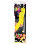 Neon Yellow Long Gloves - 40 Cm