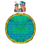 Hat Festival Studded With Spiked Kaleidoscopic Goggles Sequin Multicolor 