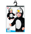 Penguin Plush Velvet  Hooded Jumpsuit 
