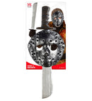 Mask & Machete Set 56 Cm
