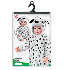 Dalmatian Plush Velvet  Hooded Jumpsuit 