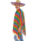 Mexican  Poncho, Sombrero 