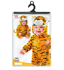 Tiger Plush Velvet  Hooded Jumpsuit 