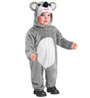 Koala Plush Velvet  Hooded Jumpsuit 