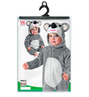 Koala Plush Velvet  Hooded Jumpsuit 