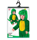 Dinosaur Plush Velvet  Hooded Jumpsuit 