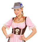 Felt Bavarian Fedora With Feathers