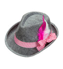Felt Bavarian Fedora With Feathers