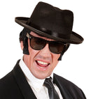 Blues Man  Hat, Glasses 