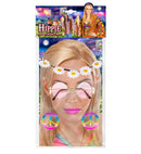 Hippie  Flower Headband, Earrings, Glasses 