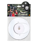 Skull Lantern Ø 16 Cm - H 28 Cm - Flame Retardant