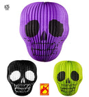 Skull Lampion Ø 25 Cm - 3 Colorsass. - Flame Retardant