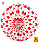Red Hearts Lampion Ø 36 Cm - Flame Retardant