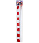 U.S.A. Pleated Paper Flag 68 X 122 Cm - Flame Retardant