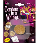 Condom In A Walnut