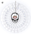 Skull Paper Fan 50 Cm
