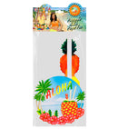 Pineapple Aloha Paper Fan 60 Cm