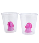 Set Of 2 Willy Shot Glasses
