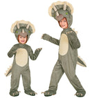 Triceratops  Jumpsuit, Hooded Mask 