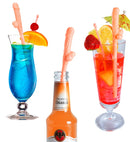 Set Of 6 Willy Sipping Straws