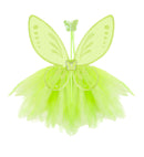 Green Magic Fairy  Tutu, Wings, Magic Wand 
