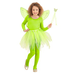 Green Magic Fairy  Tutu, Wings, Magic Wand 