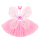 Pink Magic Fairy  Tutu, Wings, Magic Wand 