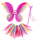 Fantasy Fairy  Tutu, Wings, Magic Wand 