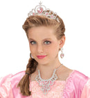 Princess Jewelry Set  Tiara, Necklace, Earrings 