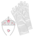 Snow Princess Set  Tiara, Gloves, Ring 