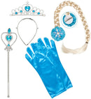 Snow Princess Set  Tiara, Plait, Gloves, Magic Wand 