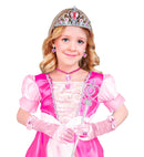Princess Set  Tiara, Gloves, Necklace, Earrings, Ring, Magic Wand 