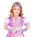 Princess Set  Tiara, Gloves, Necklace, Earrings, Ring, Magic Wand 