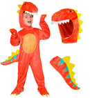 Dinosaur  Jumpsuit, Hooded Mask, Gloves 