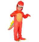Dinosaur  Jumpsuit, Hooded Mask, Gloves 