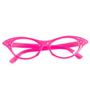 Pink 50S Glasses With Strass