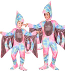 Pterodactyl  Jumpsuit, Hooded Mask 