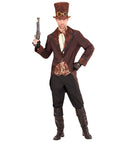 Steampunk  Tailcoat With Vest, Jabot, Hat 