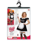 French Maid  Dress With Apron, Headpiece 