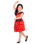 Senorita  Dress, Flower Hair Tie 