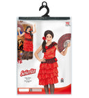 Senorita  Dress, Flower Hair Tie 
