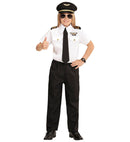 Pilot  Shirt, Tie, Pants, Hat 