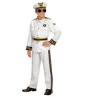Marine Captain  Jacket, Pants, Belt, Hat 