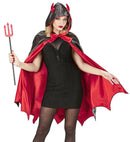 Devil  Hooded Cape 