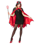 Devil  Hooded Cape 