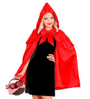 Red Capelet  Hooded Capelet  - 80 Cm
