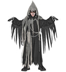 Chained Reaper  Robe With Chain, Gauzed Collar, Hood And Belt 
