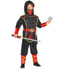 Ninja  Hooded Coat With Armour, Pants, Facemask 