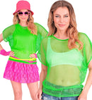 Neon Green Net T-Shirt